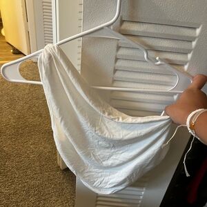 One shouder crop top